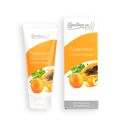 FUSSLOTION ORANGE & PAPAYA Лосьйон для ніг з апельсином та папаєю